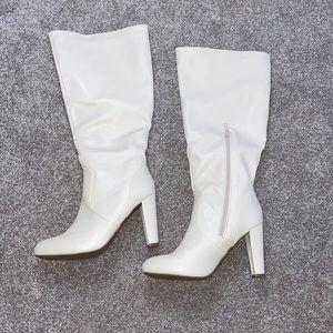 White boots
